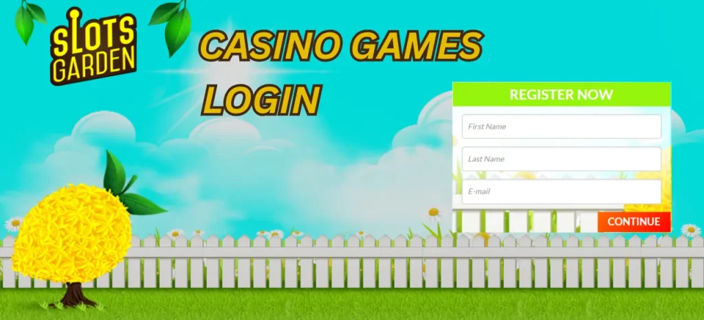 Slots Garden Casino Login
